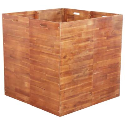 vidaXL Plantenbak verhoogd 100x100x100 cm acaciahout vidaXL Plantenbak verhoogd 100x100x100 cm acaciahout