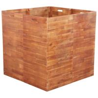 vidaXL Plantenbak verhoogd 100x100x100 cm acaciahout