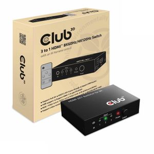 3 - 1 HDMI Switch 8K 60Hz / 4K 120Hz HDMI switch