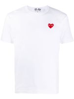 Comme Des Garçons Play t-shirt à patch coeur - Blanc - thumbnail