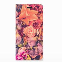 Nokia 3.1 (2018) Smart Cover Bosje Bloemen