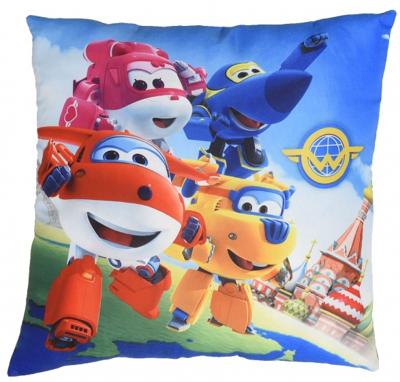 Nickelodeon Super Wings kussen 40 x 40 cm Nickelodeon Super Wings kussen 40 x 40 cm