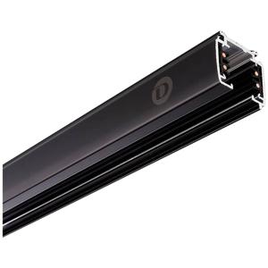 Deko Light 710002 D Line Aufbaustromschiene 1m 230V-railsysteemcomponenten Stroomrail 3-fasig Zwart