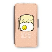 Sleep All Day: iPhone X Flip Hoesje