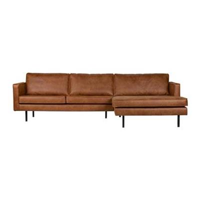 BePureHome Rodeo Chaise Longue Rechts - Eco-leder - Cognac BePureHome Rodeo Chaise Longue Rechts - Eco-leder - Cognac