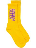 STADIUM GOODS® chaussettes à logo imprimé - Jaune