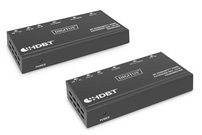 Digitus DS-55520 HDMI Adapter [1x HDMI-bus - 1x HDMI-bus] Zwart 4K UHD