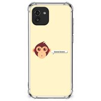 Samsung Galaxy A03 Stevig Bumper Hoesje Monkey