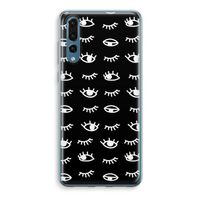 Eye pattern #3: Huawei P20 Pro Transparant Hoesje - thumbnail