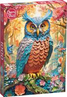 Quilled Owl Puzzel 1000 Stukjes - thumbnail