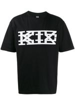 KTZ t-shirt à logo imprimé - Noir