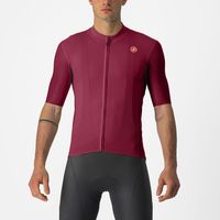 Castelli Endurance Elite korte mouw fietsshirt rood heren S - thumbnail