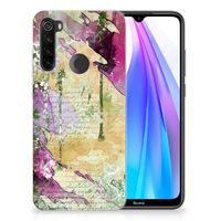 Hoesje maken Xiaomi Redmi Note 8T Letter Painting - thumbnail