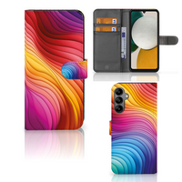 Book Case voor Samsung Galaxy A34 Regenboog - thumbnail