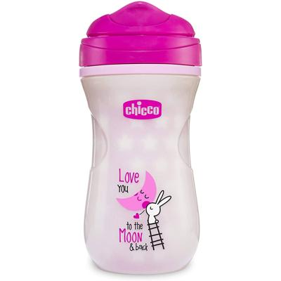 Chicco Drinkbeker Glow Meisjes 150 Ml Siliconen Roze