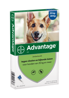 Advantage Hond 400, 25 - 40 kilo 4 pipetten