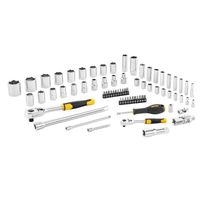 Stanley handgereedschap Dopsleutelset 1/4" + 1/2" - 72 delig - STMT82831-1 - STMT82831-1 - thumbnail