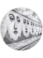 Fornasetti assiette imprimée - Blanc