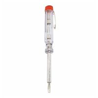 Spanningzoeker schroevendraaier - 110-250 V - 14 x 1,5 cm - voltage tester