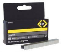 C.K 496003 Nieten voor tacker Type 140 1000 stuk(s) Afm. (l x b) 10 mm x 10.5 mm - thumbnail