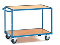 Fetra 2942 2942 Tafelwagen Staal Poedercoating Laadvermogen (max.): 250 kg Stralend blauw (RAL 5007)
