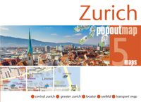 Stadsplattegrond Popout Map Zurich | Compass Maps