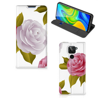 Xiaomi Redmi Note 9 Smart Cover Roses