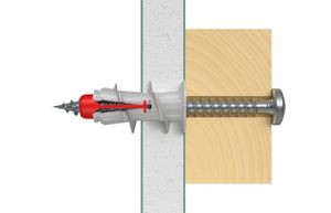 Fischer DuoBlade K NV Gipsplaatplug 44 mm 545683 1 set(s)