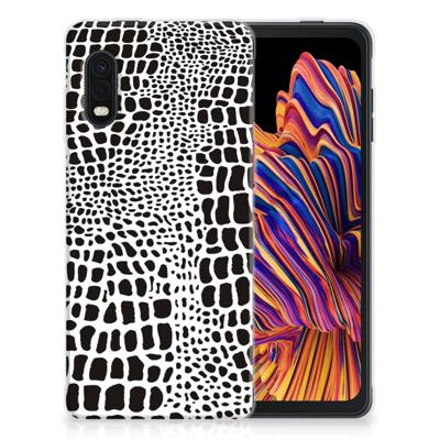 Samsung Xcover Pro TPU Hoesje Slangenprint Samsung Xcover Pro TPU Hoesje Slangenprint