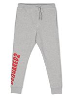 DSQUARED2 KIDS pantalon de jogging à logo imprimé - Gris