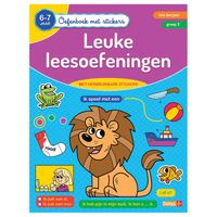 Deltas Oefenboek met Stickers Leuke Leesoefeningen (6-7 jaar) - thumbnail