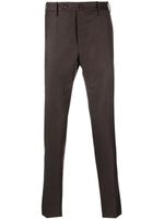 Incotex pantalon slim à taille basse - Marron - thumbnail