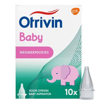 Otrivin Baby Wegwerpdopjes bij Otrivin Baby Aspirator neusjesreiniger 10ST Otrivin Baby Wegwerpdopjes bij Otrivin Baby Aspirator neusjesreiniger 10ST