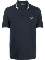 Fred Perry polo à logo brodé - Bleu