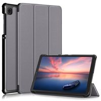 Tri-Fold Series Samsung Galaxy Tab A7 Lite Folio Case - Grijs - thumbnail