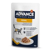 ADVANCE VETERINARY DIET CAT RENAL 12X85 GR - thumbnail