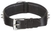 Nobby Leren Halsband Delgado, 65 cm/ 50 mm, Zwart