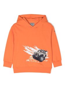 Il Gufo hoodie à imprimé graphique - Orange