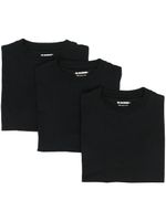 Jil Sander lot de 3 t-shirts à manches courtes - Noir