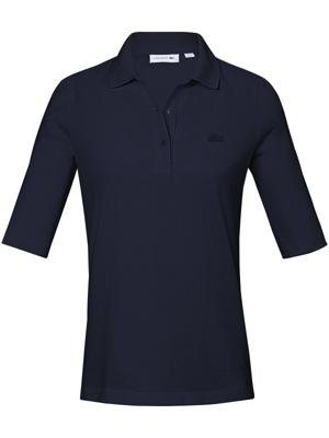 Poloshirt van 100% katoen met korte mouwen Van Lacoste blauw Poloshirt van 100% katoen met korte mouwen Van Lacoste blauw