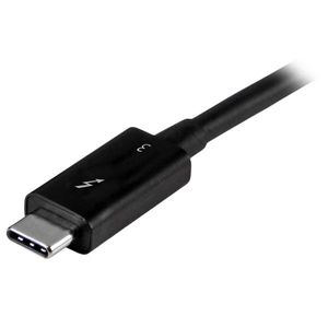 StarTech.com Thunderbolt 3 (40Gbps) USB-C kabel Thunderbolt, USB en Displayport compatibel 0.5m