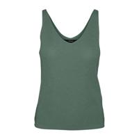 VERO MODA gebreide singlet VMNEWLEX groen