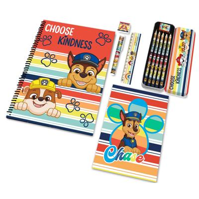 Nickelodeon schrijfset Paw Patrol junior papier/hout 12-delig