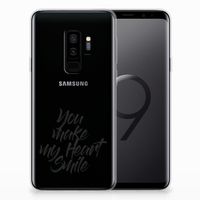 Samsung Galaxy S9 Plus Siliconen hoesje met naam Heart Smile