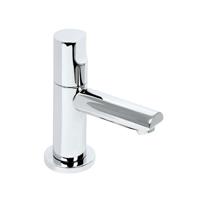 Toiletkraan Plieger Shape Opbouw Recht Rond Glans Chroom Koudwaterkraan