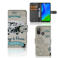 Huawei P Smart 2020 Telefoonhoesje met foto Retro VW Bus
