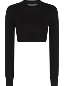 Dolce & Gabbana pull crop - Noir