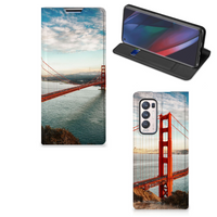 OPPO Find X3 Neo Book Cover Golden Gate Bridge