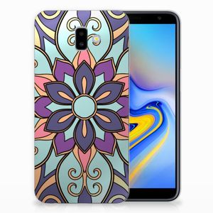 Samsung Galaxy J6 Plus (2018) TPU Case Purple Flower