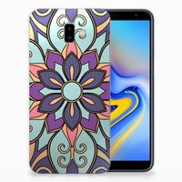 Samsung Galaxy J6 Plus (2018) TPU Case Purple Flower